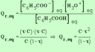 Quotient de réaction exercices de chimie de terminale S correction