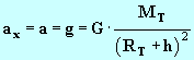 expression de l'acclration