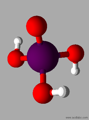 acide phosphorique 3D