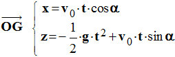 coordonnes vecteur position