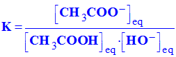 expression de K