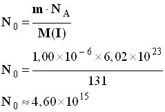 N0 = 4,60 E15