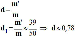 d = 0,78