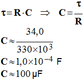 Capacit du condensateur que l'on peut exprimer en microfarad