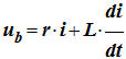 loi d'Ohm aux bornes d'une bobine