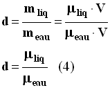 densité