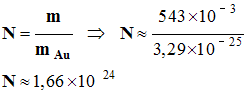 N = 1,66 E24