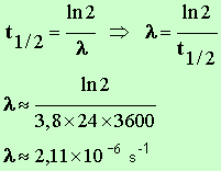 lambda = 2,11 E-6 /s