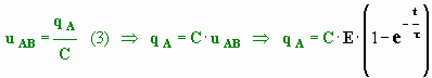 Expressions de qA (t)