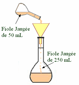 fiole jauge