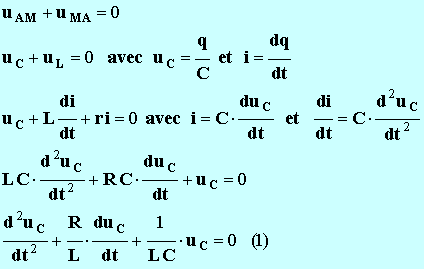 quation diffrentielle