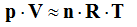 PV = n R T