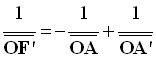 formule de conjugaison