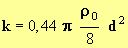 formule de k