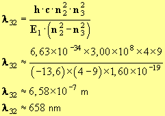 longueur d'onde 32 valeur