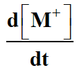 d(M+) / dt