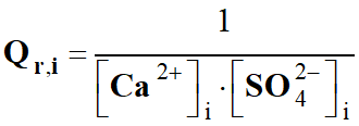 quotient de raction initial