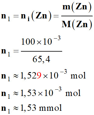 n1 = 1,53 mmol