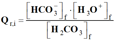 quotient de raction inital