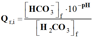 Qotient de raction initial