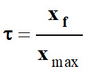 taux d'avancement