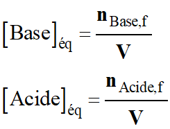 base et acide