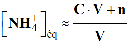 C (NH4+)