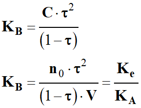 relation KB, KA, Ke