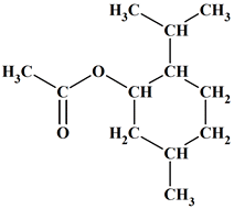 actate de 5-mthyl-2-(propan-2-yl)cyclohexyle