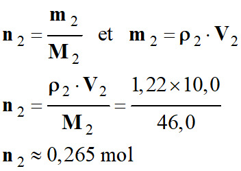 n2 = 0,265 mol