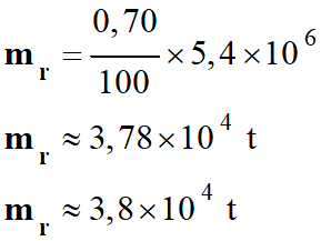 m r = 3,8 E4 t