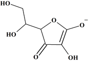 forme msomre ion ascorbate