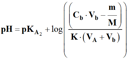 relation pH et pKA
