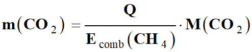 m (CO2)