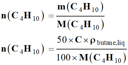 n (C4H10)