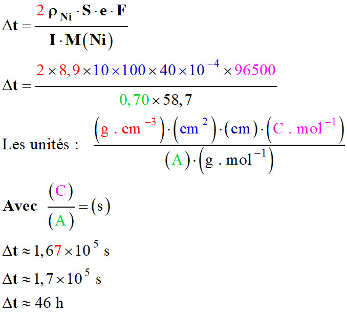 delta (t) = 46 h