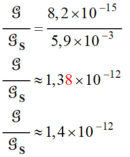 comparaison : 1,4 E-12