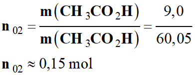 n02 = 0,15 mol