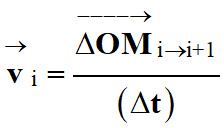 vecteur vitesse