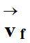vecteur vf