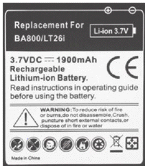 caractristiques batterie