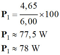 P1 = 78 W