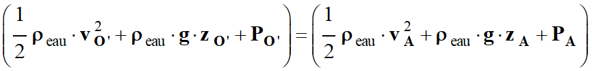 relation de Bernoulli