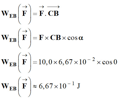 W EB = 0,667 J