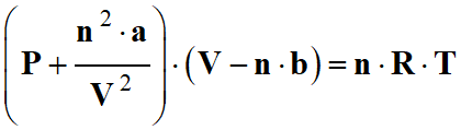 quation de Van der Waals