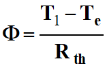 flux thermique