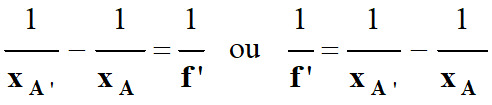 Relation de conjugaison