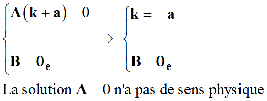 expression des constantes