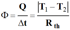 flux thermique