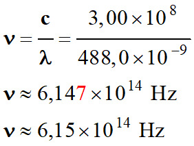 frquence : 6,15 E14 Hz